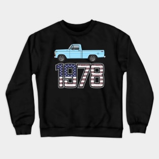 light blue 1978 Crewneck Sweatshirt